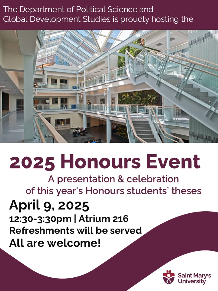 2025 Honours Event poster
