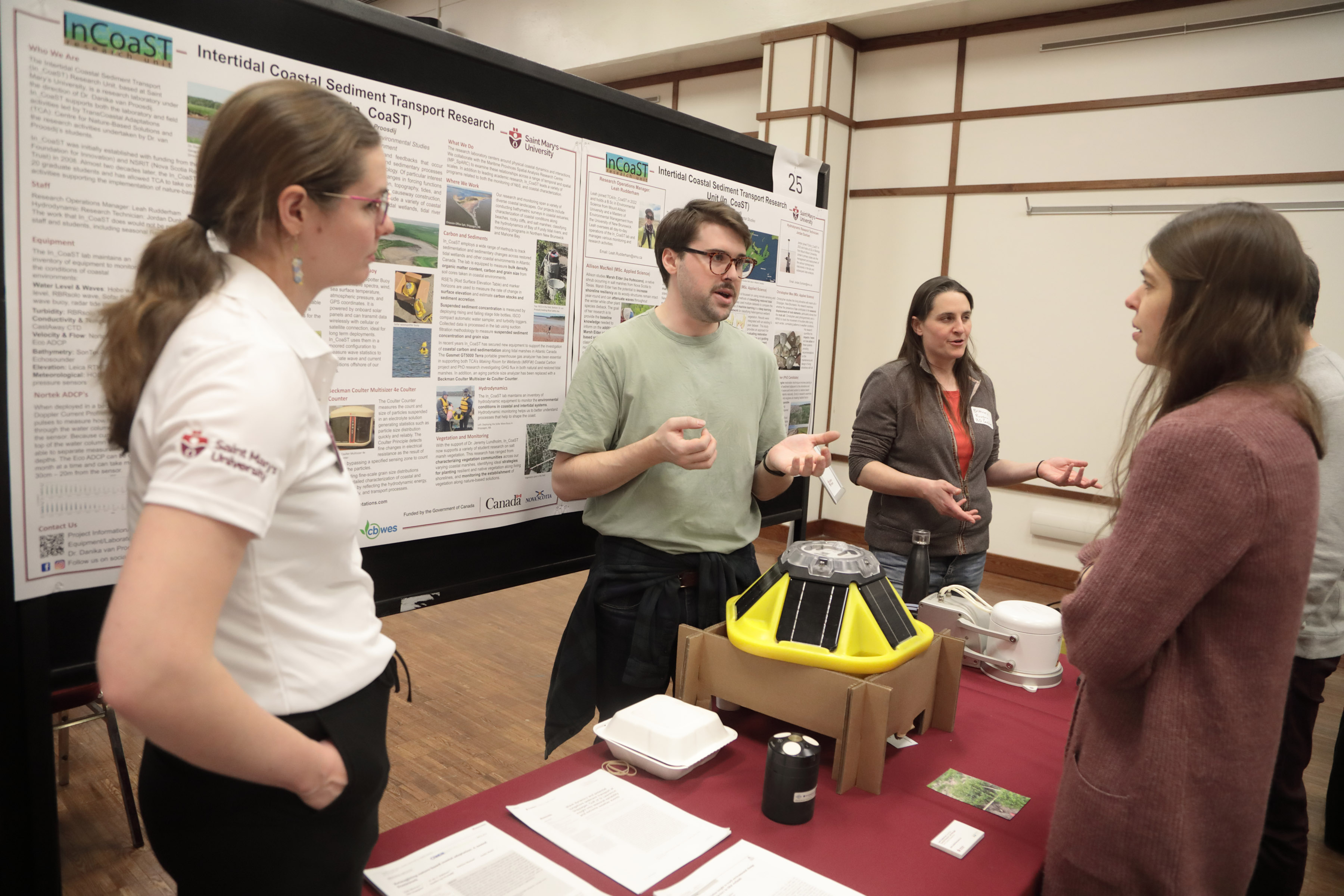 InCOAST team at Research Expo