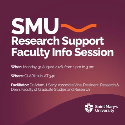 invitation for faculty info session